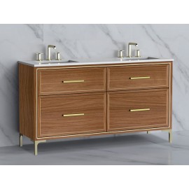 Profile 60" Double Natural Walnut